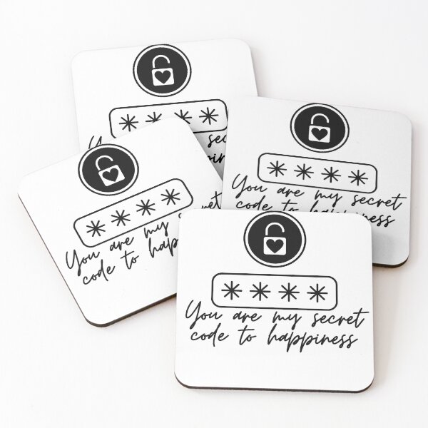 Item preview, You Are My Secret Code.  designed and sold by OmikronStore.