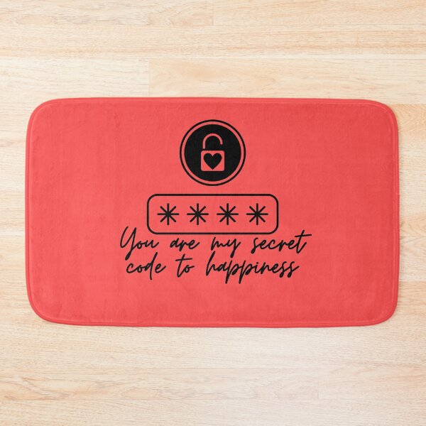 Item preview, You Are My Secret Code.  designed and sold by OmikronStore.