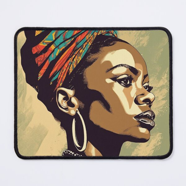 Item preview, Folasade Pop Art Portrait designed and sold by Yzakreativ.