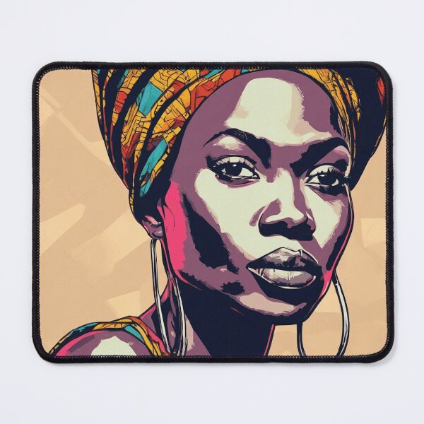 Item preview, Sanaa Pop Art Portrait designed and sold by Yzakreativ.