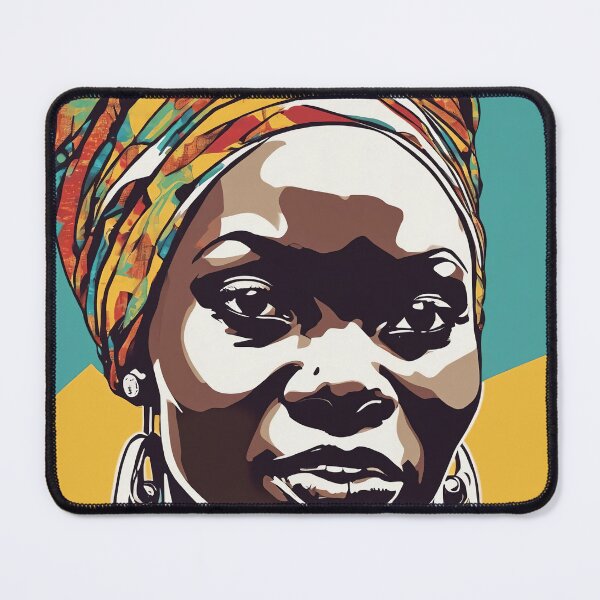 Item preview, Safiya Pop Art Portrait designed and sold by Yzakreativ.