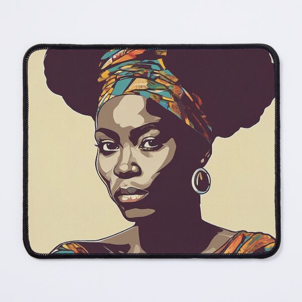 Item preview, Malika Pop Art Portrait designed and sold by Yzakreativ.