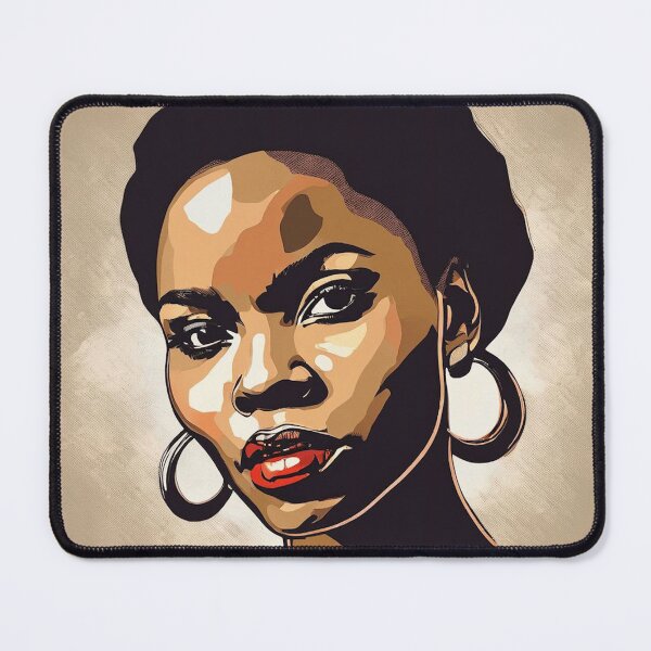 Item preview, Amina Pop Art Portrait designed and sold by Yzakreativ.
