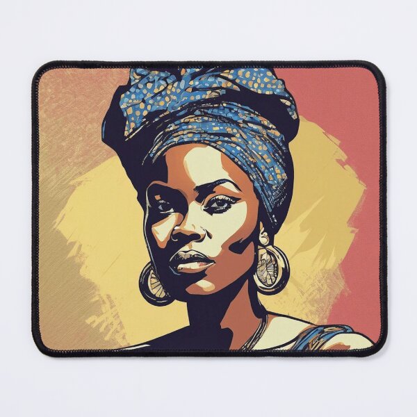 Item preview, Asha Pop Art Portrait designed and sold by Yzakreativ.