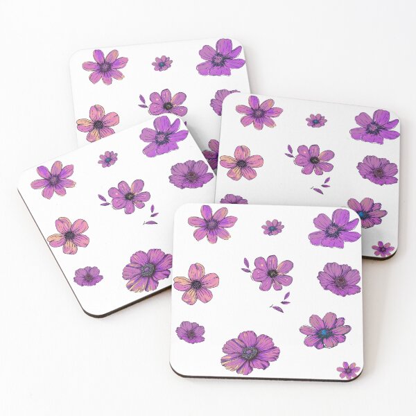 Item preview, Flowers daisies watercolor designed and sold by FlowersColorful.