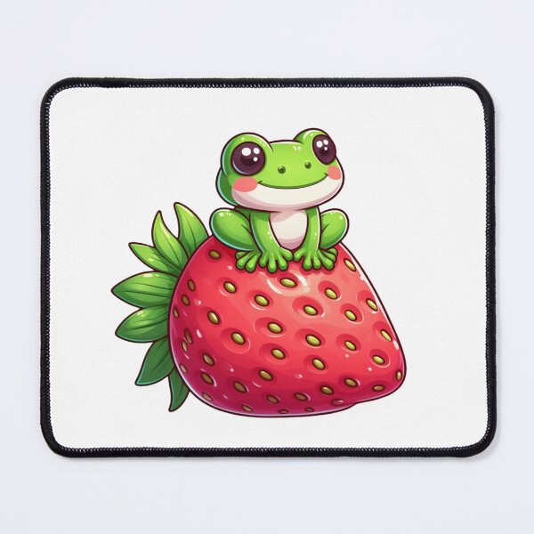 Item preview, Strawberry Frog designed and sold by Mama-and-Moo.
