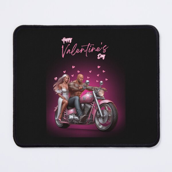 Item preview, Happy Valentine's Day biker couple  designed and sold by SeeingBeyond.