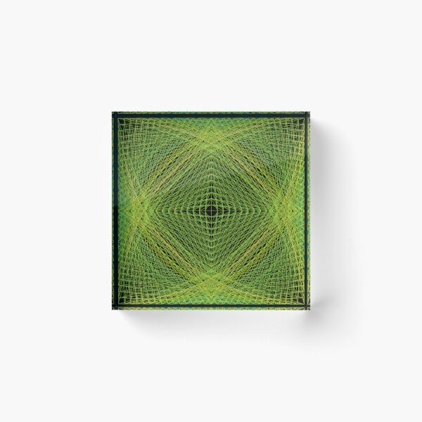 Item preview, Rectangular Pattern #4 Morph C [13496-Greens-BB] designed and sold by LottMultimedia.