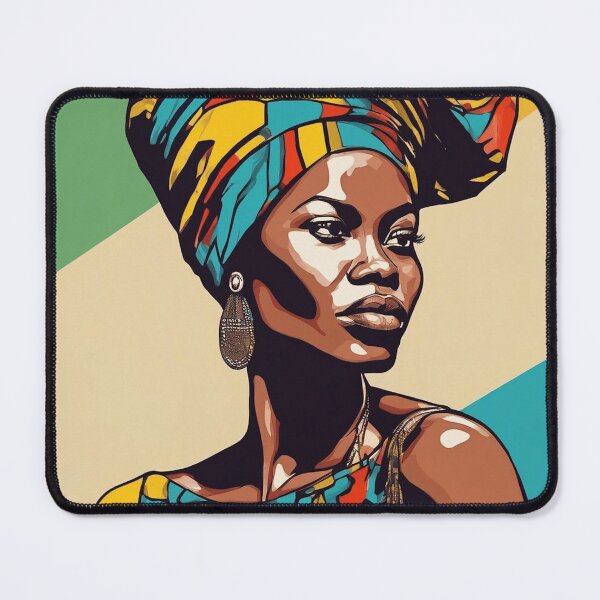 Item preview, Zahira Pop Art Portrait designed and sold by Yzakreativ.