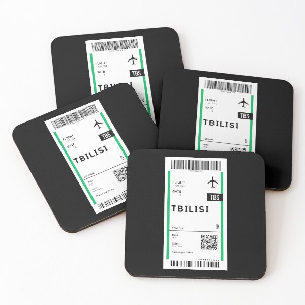 Item preview, Tbilisi, Georgia Airplane Boarding Pass designed and sold by RoamInk.