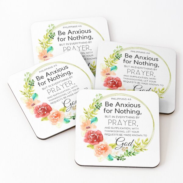 Item preview, Be Anxious for Nothing Phil 4:6 designed and sold by fribabywonder.