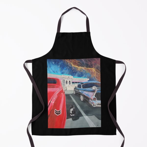 Item preview, Hot-Rod Vinny, Cat Opossum Classic Cars Painting designed and sold by Joyful Chaos Art.