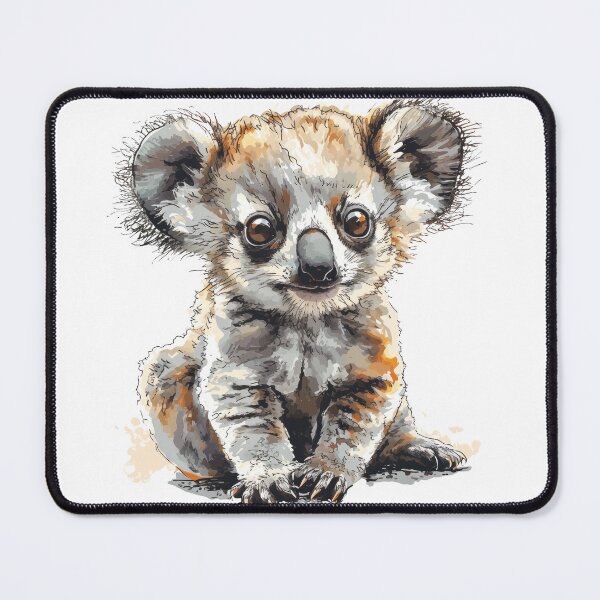 Item preview, Pint-Sized Ponderer: Adorable Koala Illustration designed and sold by Sventek.