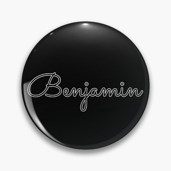Item preview, Writing Benjamin Name Label (Black) designed and sold by NormadWorld.