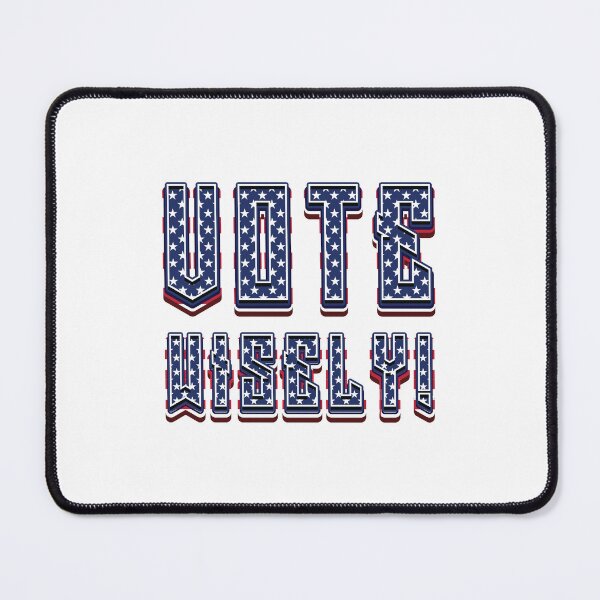 Item preview, Vote Wisely - USA Flag  designed and sold by Whimsical  Thinker.