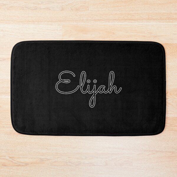 Item preview, Writing Elijah Name Label (Black) designed and sold by NormadWorld.