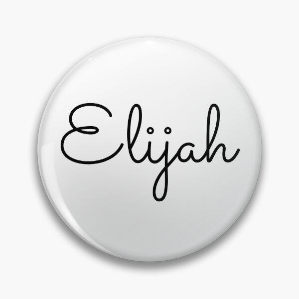 Item preview, Writing Elijah Name Label  designed and sold by NormadWorld.