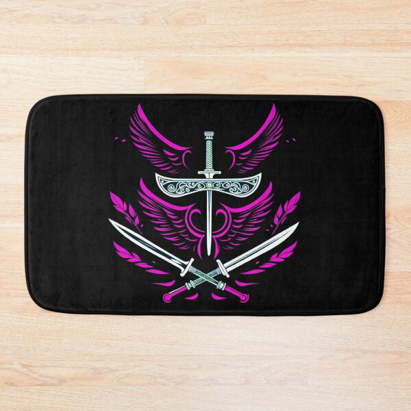 Item preview, Sword Wings Pink designed and sold by ephemerandom.