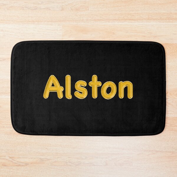 Item preview, Golden Balloon Alston Name Label (Black) designed and sold by NormadWorld.