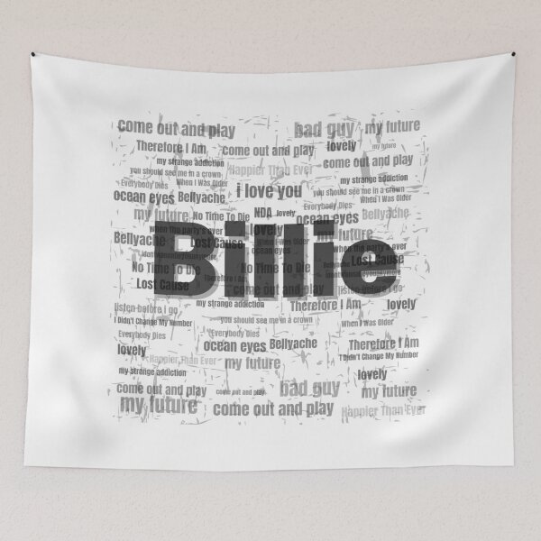 Item preview, Billie's song title designed and sold by emptysky1201.