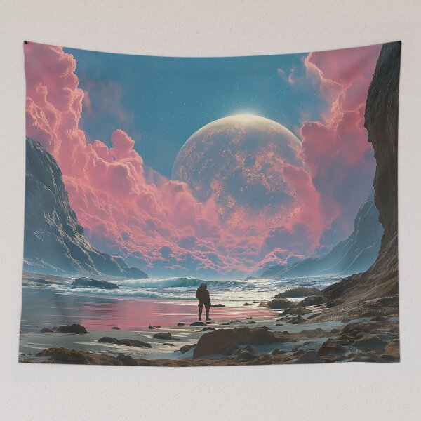 Item preview, Other Planet Landscape designed and sold by Sp3ctrumOfColor.