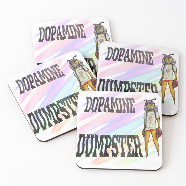 Item preview, Dopamine Dumpster - Underwater Crustacean - word art rainbow wave designed and sold by Dopamine Dumpster.