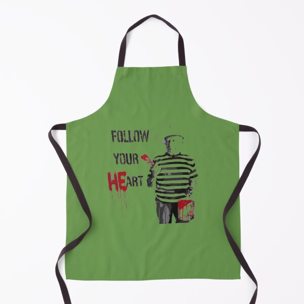 Item preview,  Banksy Follow Your Heart designed and sold by Gianyyu.