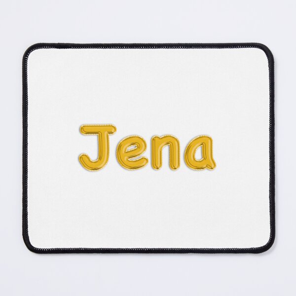 Item preview, Golden Balloon Jena Name Label designed and sold by NormadWorld.