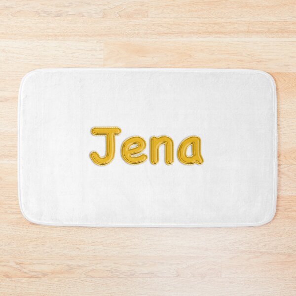 Item preview, Golden Balloon Jena Name Label designed and sold by NormadWorld.