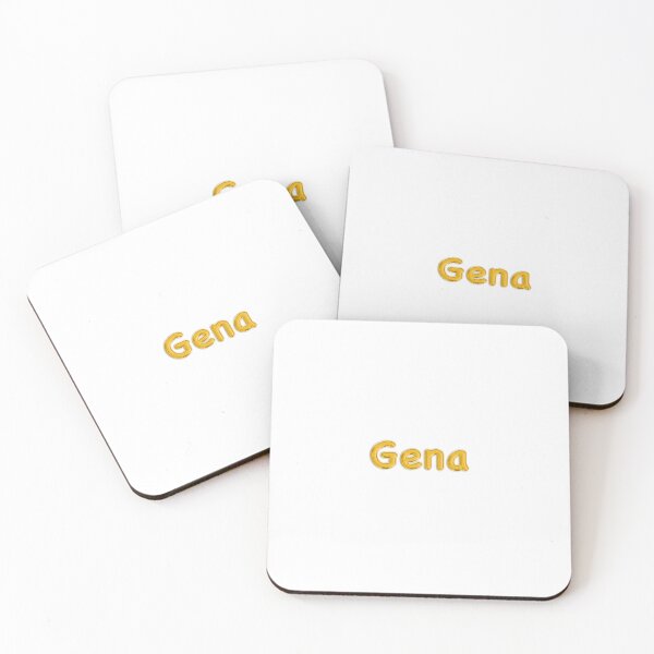 Item preview, Golden Balloon Gena Name Label designed and sold by NormadWorld.