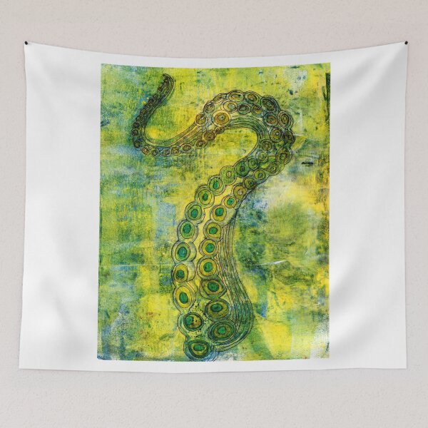 Item preview, Green Octopus Tentacle designed and sold by Ashleigh O'Lynn.