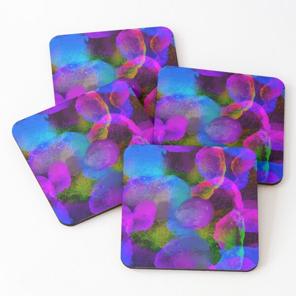 Item preview, Dark watercolor petal pattern designed and sold by ookaiyah.
