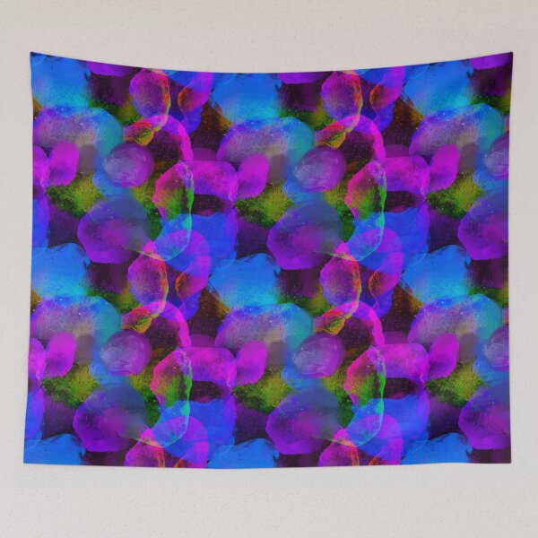 Item preview, Dark watercolor petal pattern designed and sold by ookaiyah.