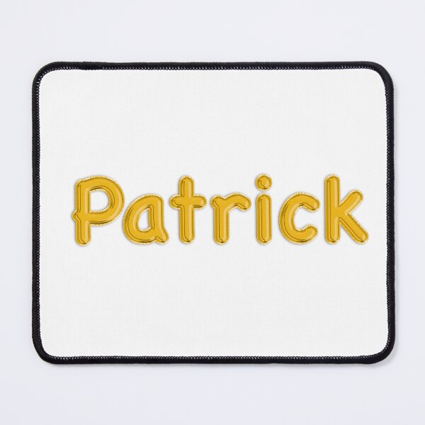 Item preview, Golden Balloon Patrick Name Label designed and sold by NormadWorld.
