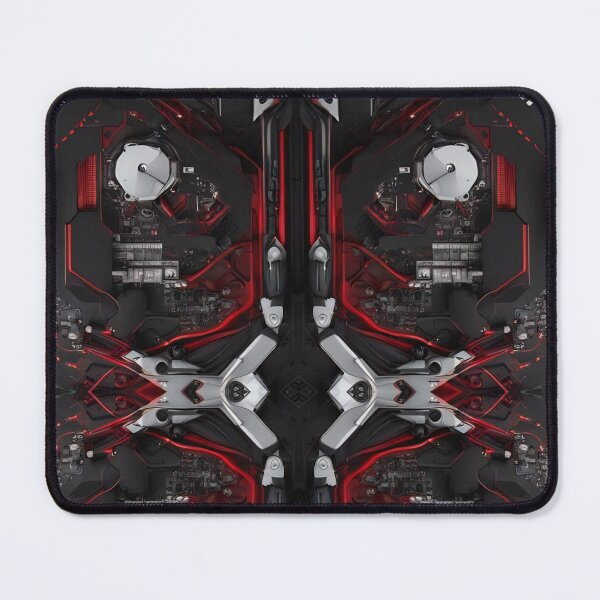 Item preview, Cybernetics - Black and Red - 04 designed and sold by Mystic-Images.