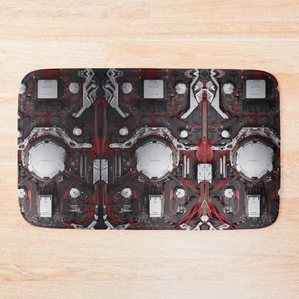 Item preview, Cybernetics - Black and Red - 04 designed and sold by Mystic-Images.
