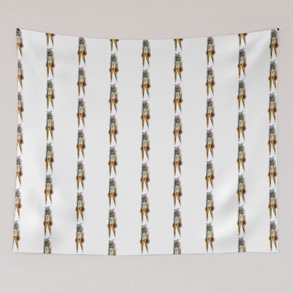 Item preview, Underwater Crustacean - Dopamine Dumpster mascot - standing design mosaic background designed and sold by Dopamine Dumpster.