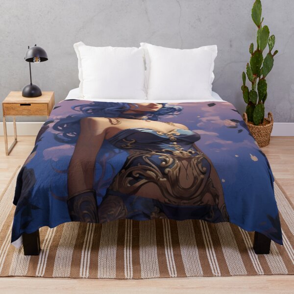 Item preview, Midnight Bloom: A Portrait Amidst Lavender Roses designed and sold by oanaunciuleanu.