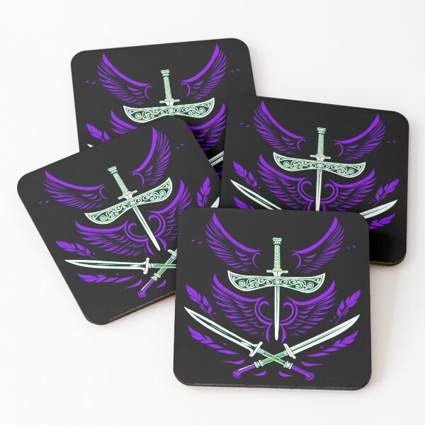 Item preview, Sword Wings Purple designed and sold by ephemerandom.