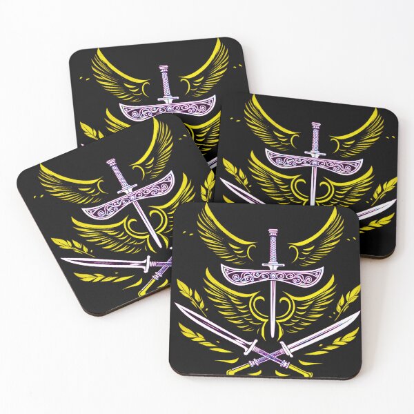 Item preview, Sword Wings Yellow designed and sold by ephemerandom.