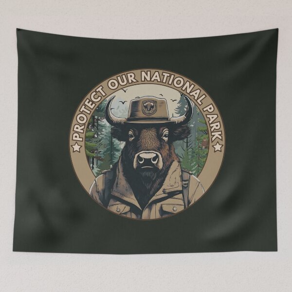 Item preview, PROTECT OUR NATIONAL PARK designed and sold by ZimnyDran.