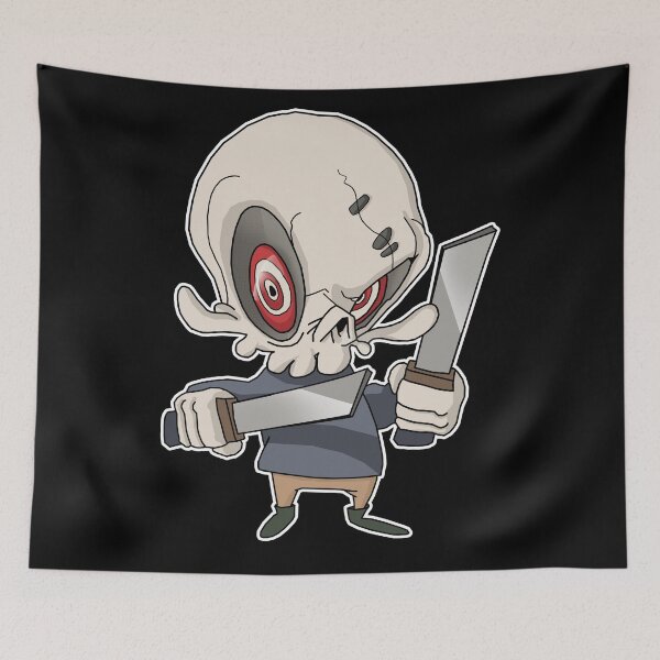 Item preview, Cute Mini Psycho Skull designed and sold by viCdesign.