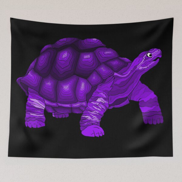 Item preview, A Purple Turtle designed and sold by ArtAndBliss.