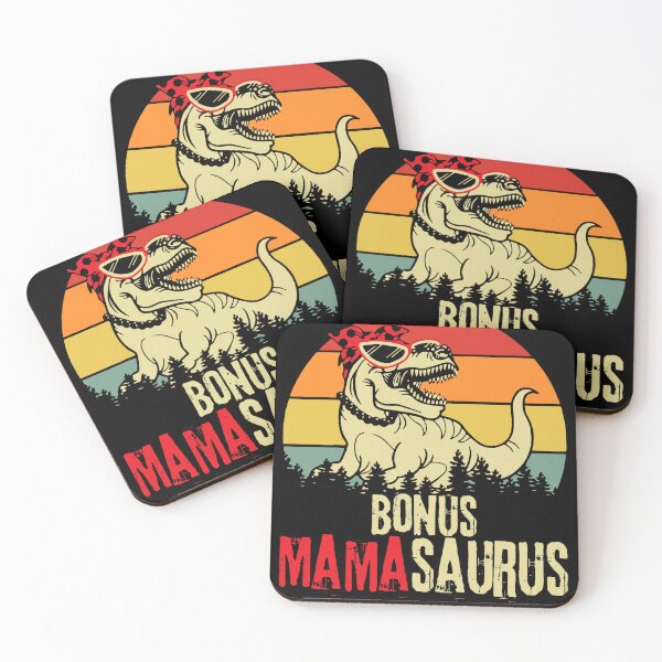 Artikelvorschau, Bonus Mama Saurus T Rex Mamasaurus Stiefmutter entworfen und verkauft von SpeedyPrints.