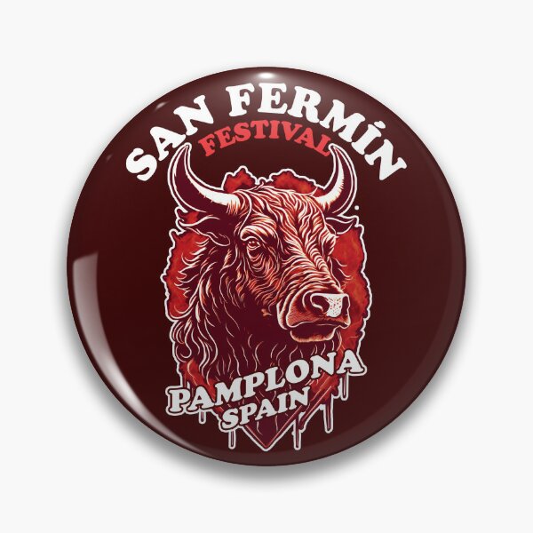 Item preview, San Fermín Festival - Pamplona, Spain - Running Of The Bulls designed and sold by TMBTM.