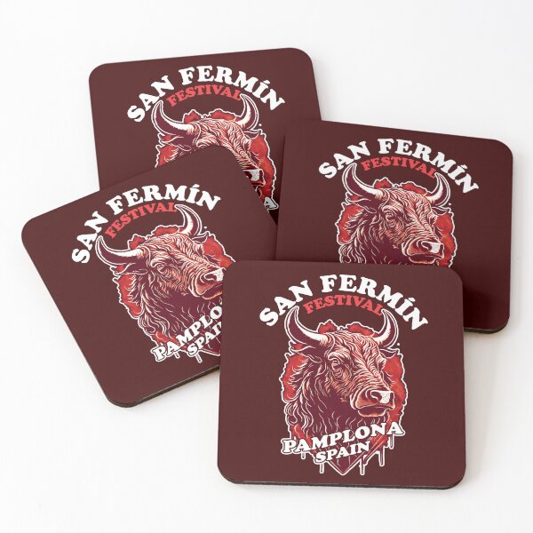 Item preview, San Fermín Festival - Pamplona, Spain - Running Of The Bulls designed and sold by TMBTM.