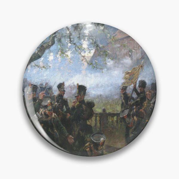 Item preview, Battle of Waterloo - 1815 - Nassau Troops at Hougoumont farm - Napoleonic Wars designed and sold by TheHappyK.