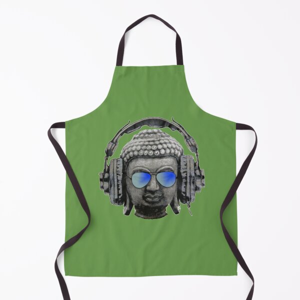 Item preview, Banksy Cool Headphones Hip Hop Groove Buddha  designed and sold by Gianyyu.