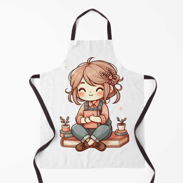 Item preview, Book Girl Bookish Bookworm for the Book Lover, Librarian and Teacher Gift designed and sold by ShoniwDesigns.