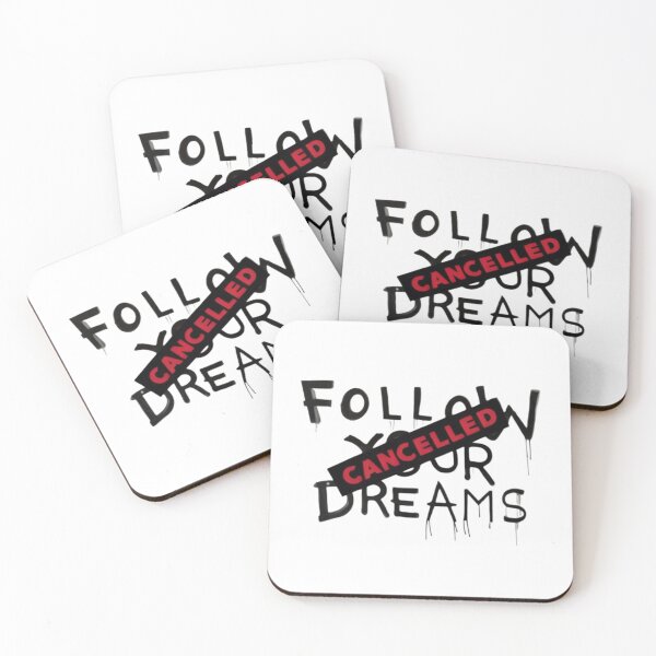 Item preview, Banksy Quote Follow your dreams CANCELLED designed and sold by Gianyyu.